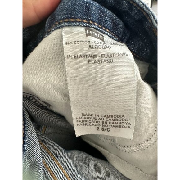 LEVIS 552 Womens Straight Leg Jeans Size 2 Short - Picture 5 of 8